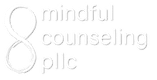 Mindful Counseling PLLC Logo White Menu